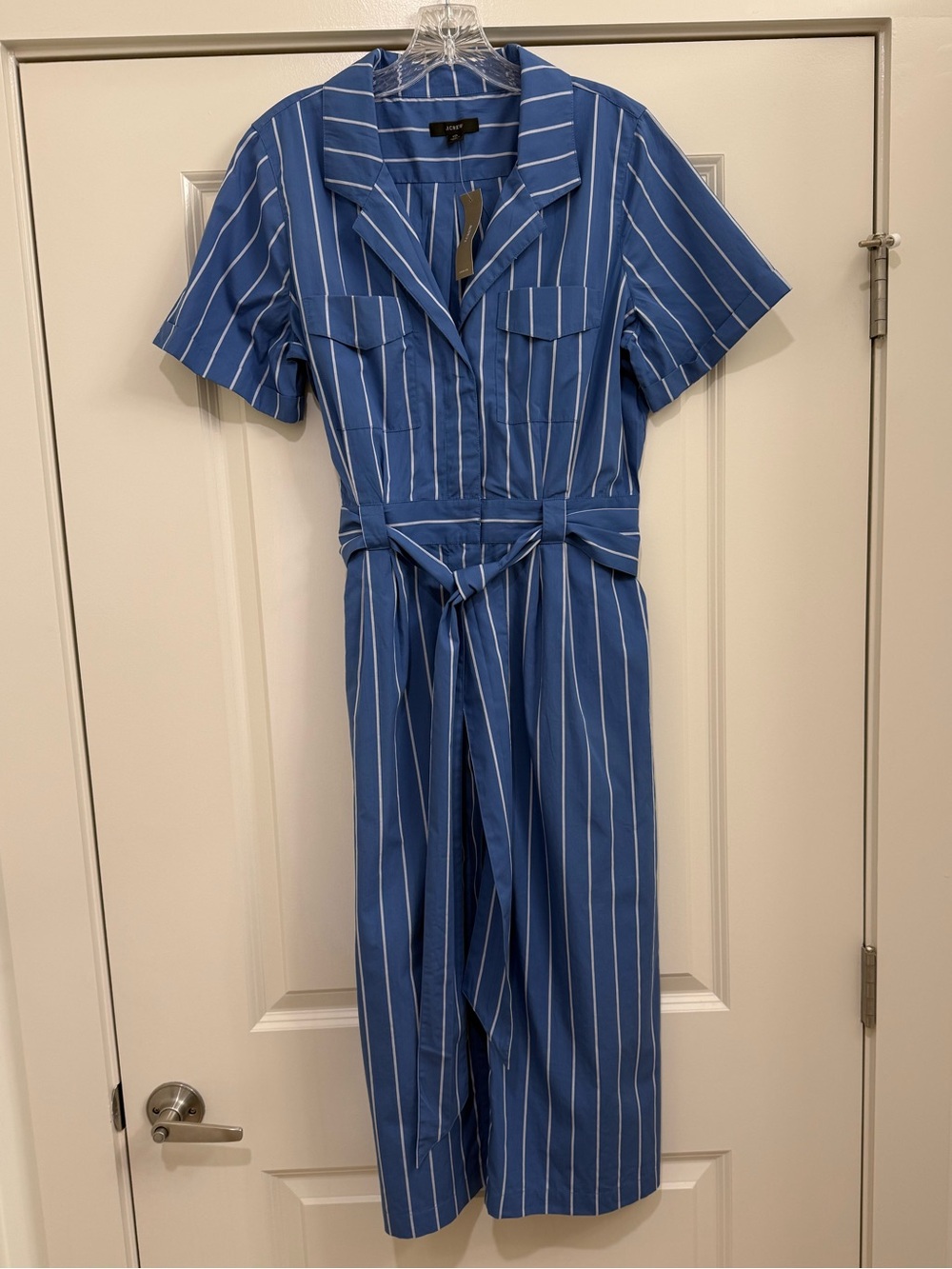 J Crew Stripe Shirtdress w/ Pockets 🆕